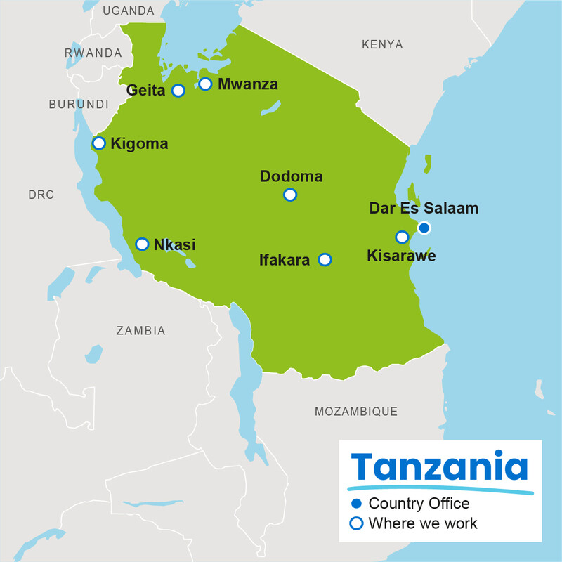 Map of Tanzania