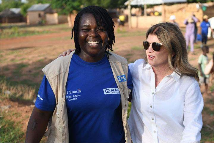 Rona Ambrosse in Ghana