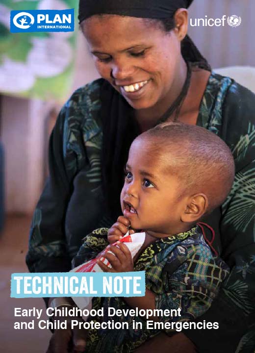 Technical Note: Early Childhood Development and Child Protection in Emergencies report cover