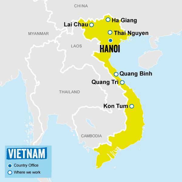 MAP: Vietnam 