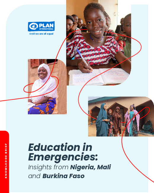 Education in Emergencies: Insights from Nigeria, Mali and Burkina Faso report cover
