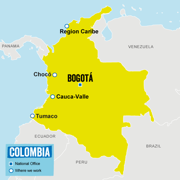 MAP: Colombia