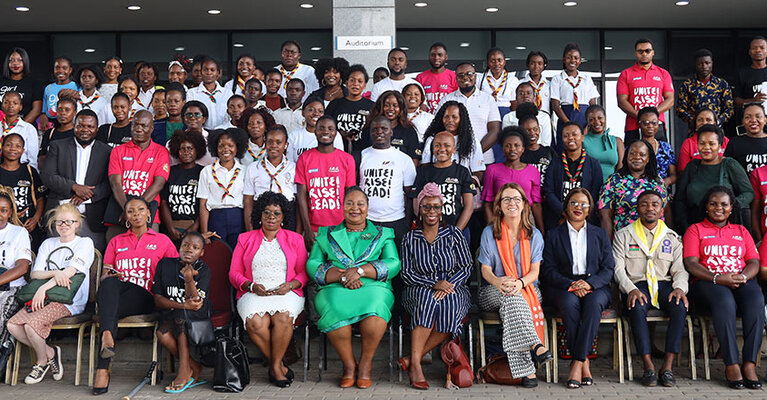 Young people gather at the National Adolescent Forum