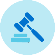 lawyers gavel icon