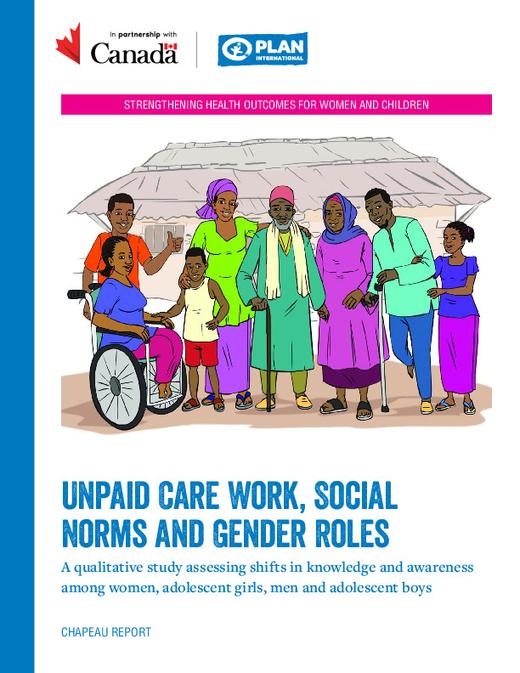 Care Work, Social Norms & Gender Roles report cover