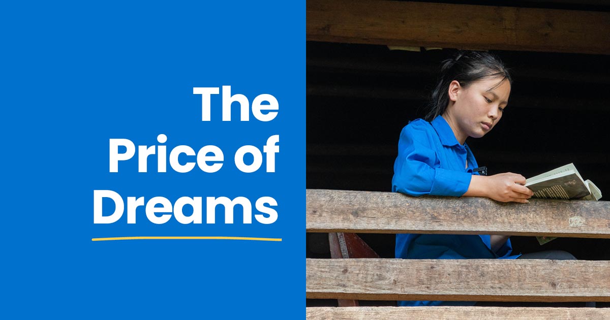 The Price of Dreams Banner