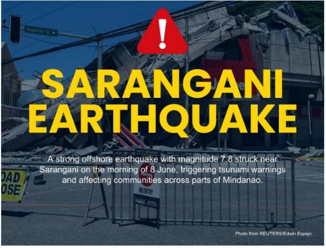 Sarangani Earthquake image