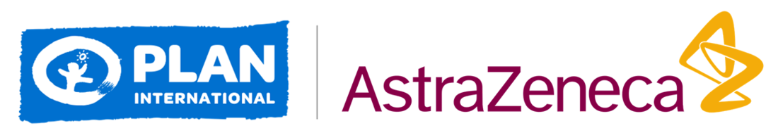 AstraZeneca partners with Plan Canada logo