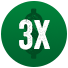 3 times