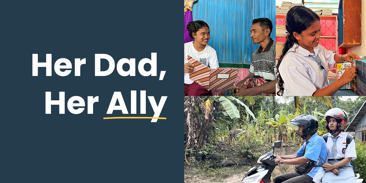 Her Dad, Her Ally Banner