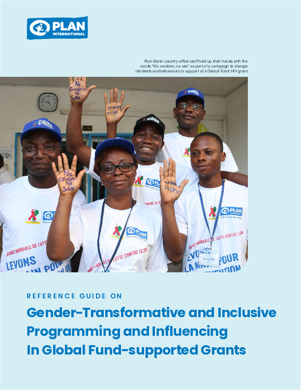 Gender equality & Inclusion in Global Fund programming cover