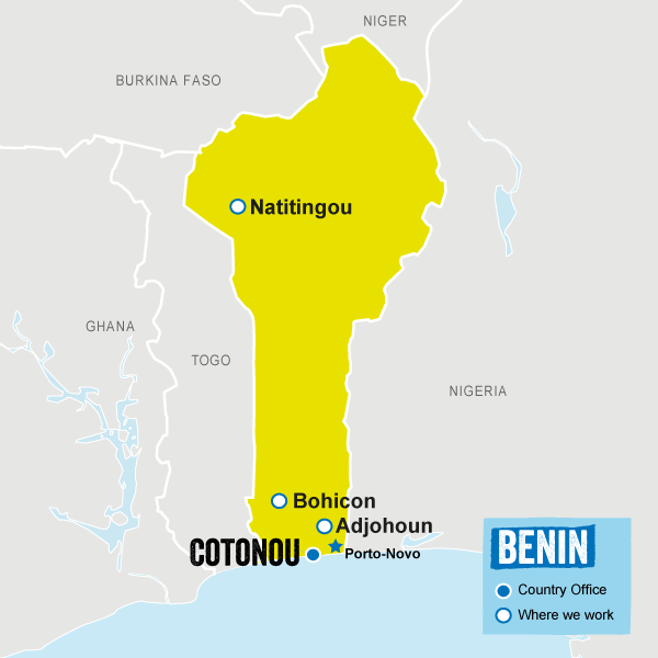 MAP: Benin  