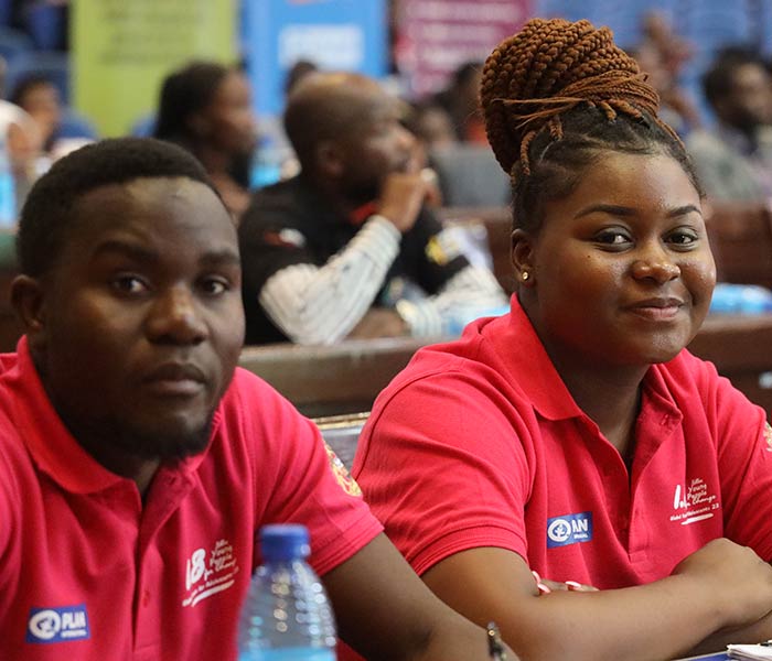 Youth at conference in Malawi