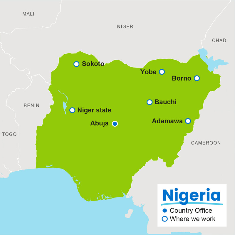 Map of Nigeria