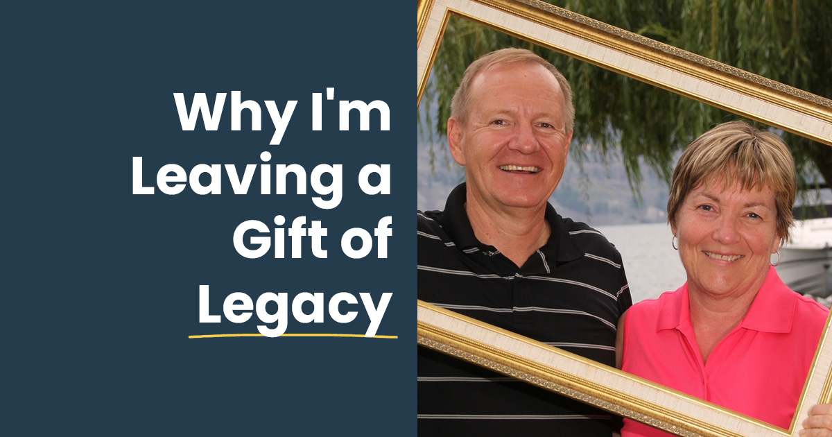 Gift of Legacy Donor Banner