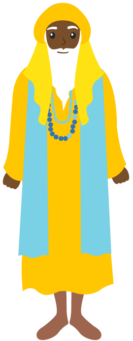 Religious leader icon