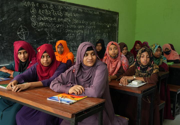 Reshma in Classroom