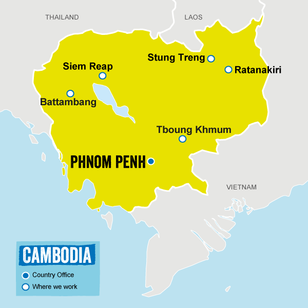 MAP: Cambodia 