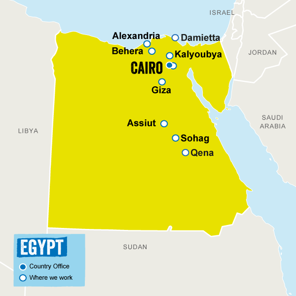 Map of Egypt