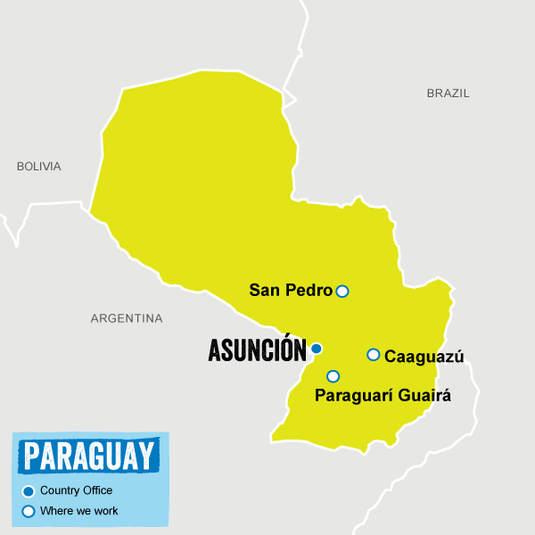 MAP: Paraguay 