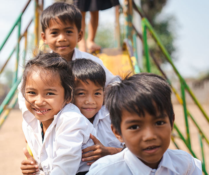 group of children  