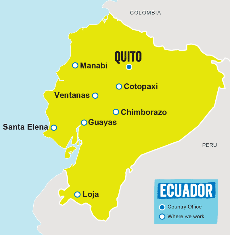 map of Equador