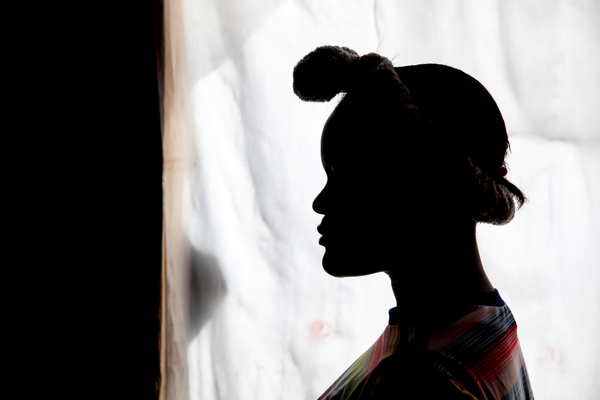 Lovelie, 17, lives with her family in an IDP camp in Port-au-Prince
