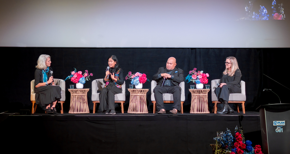 Lisa LaFlamme moderates a panel discussion following the world premiere of I Have a Name