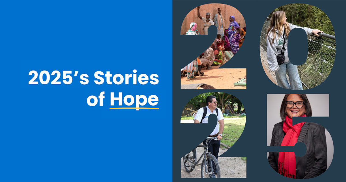 2025's Stories of Hope banner