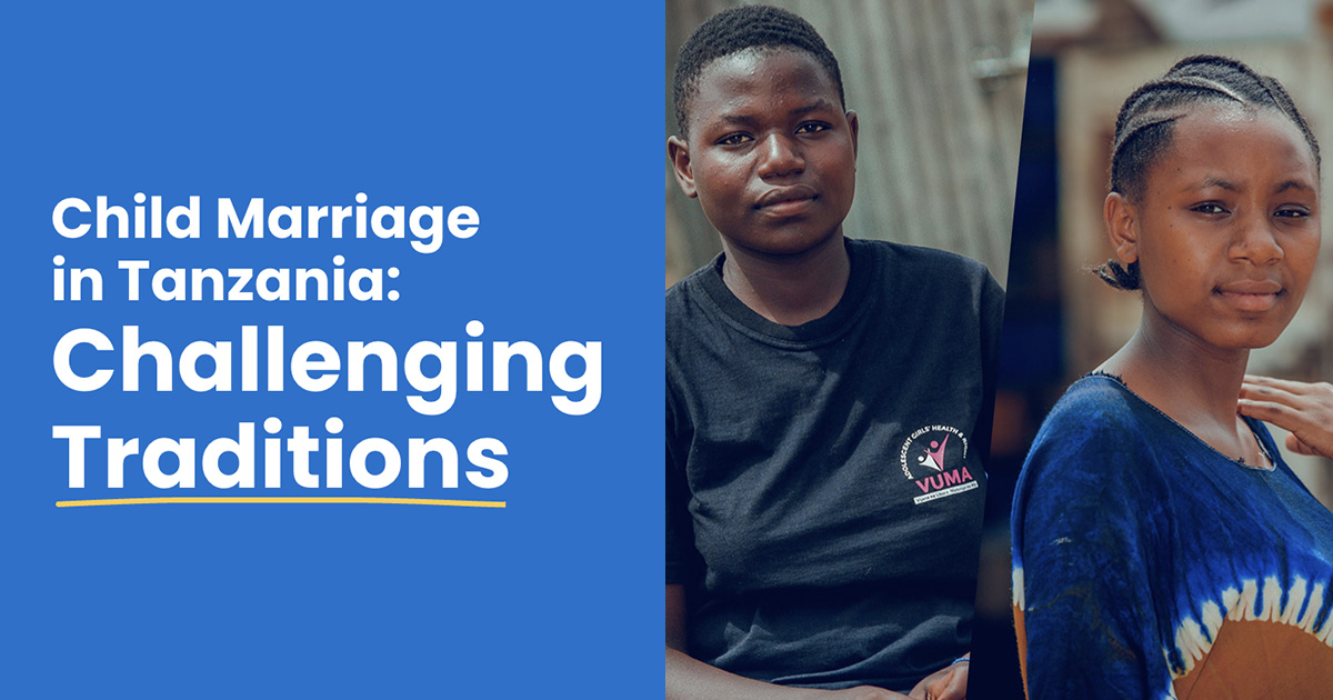 Child Marriage in Tanzania Banner