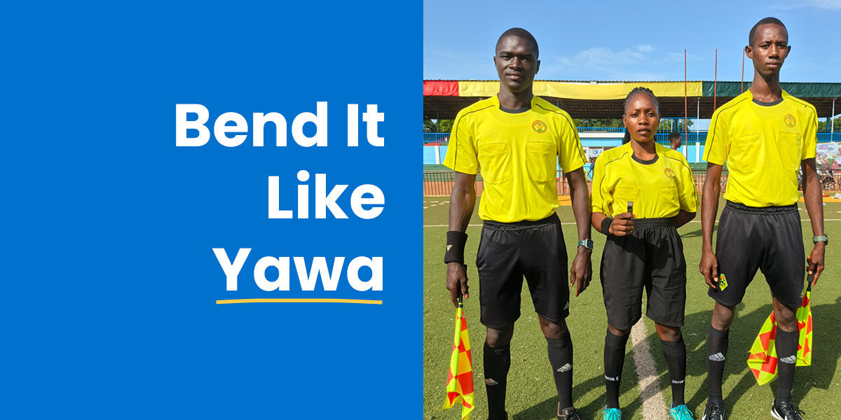 Football Referee Guinea Banner