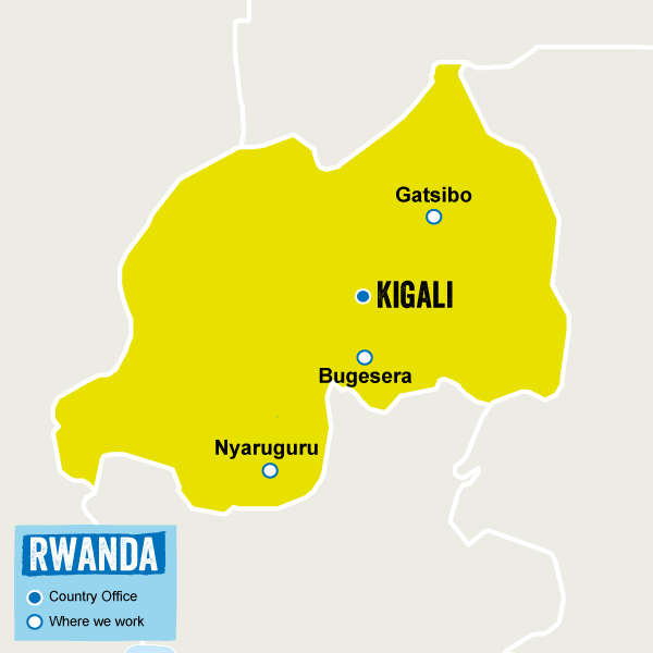 MAP: Rwanda