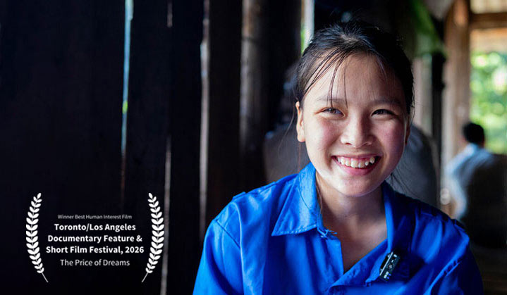 Ngan smiling into camera