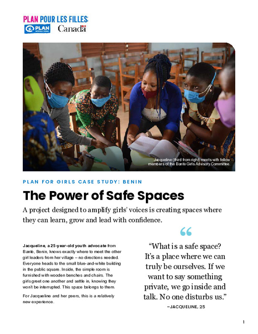 Dreaming Without Limits, P4G Case Study: Benin cover