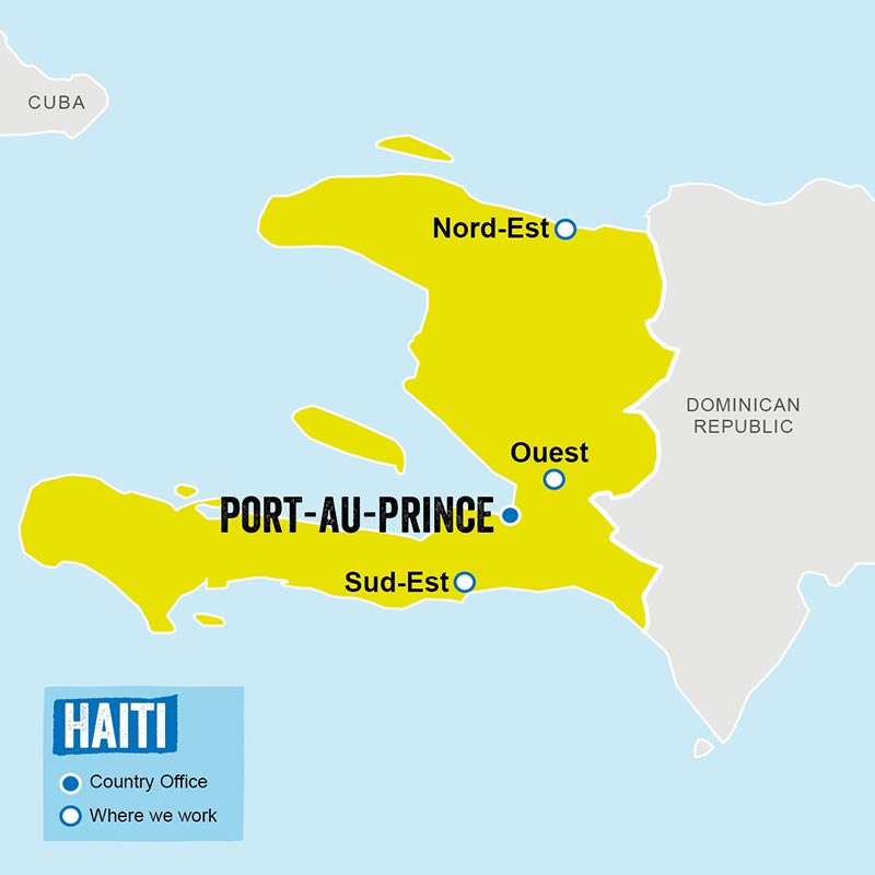 Haiti map