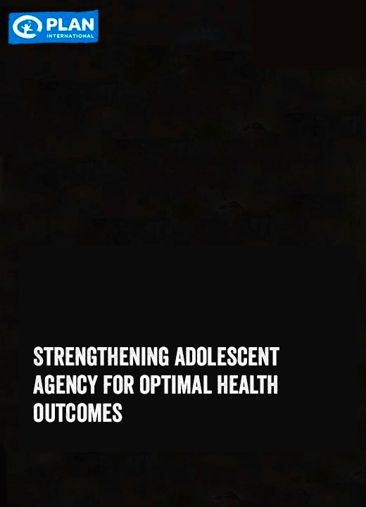  Strengthening adolescent agency for optimal health outcomes Report cover