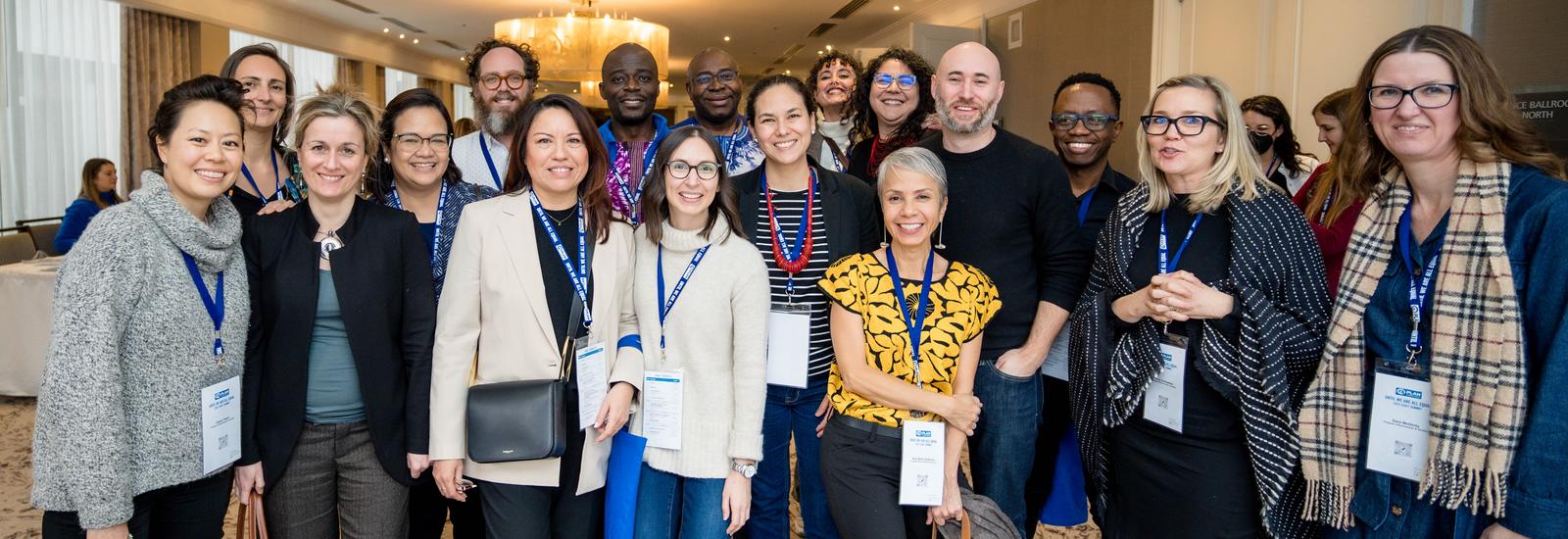 A large group of people at Staff Summit, version 1 