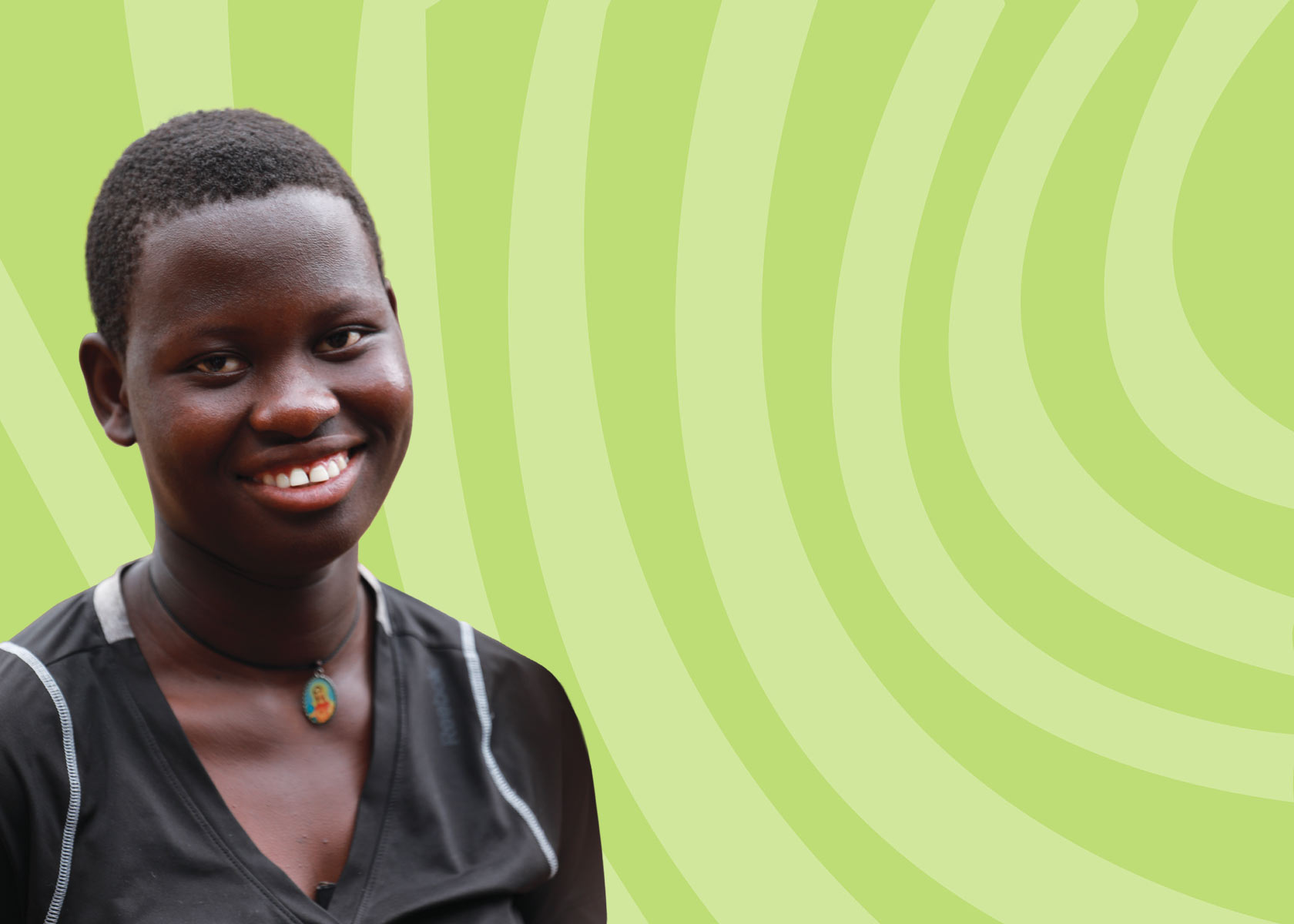 Plan Canada 2025 education impact - 100,000+ Out-of-school children, including Sharon, returned to class in Uganda during the four-year RISING project.