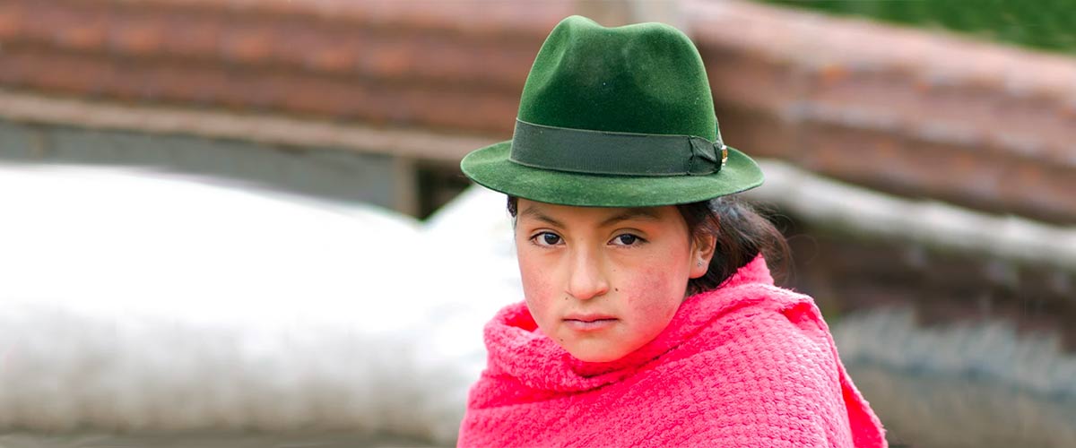 Bolivian girl