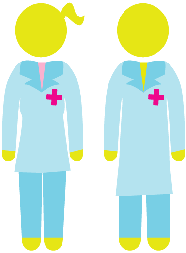 two health workers