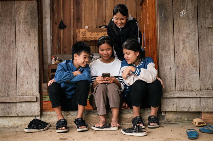 Children playing