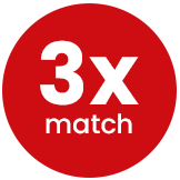 3x match