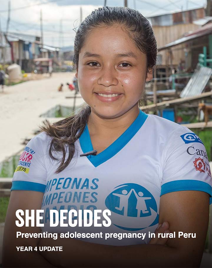 Fall 2022 - Peru She Decides impact report