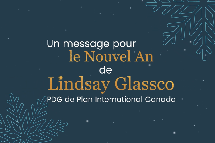 Un message de vœux pour la nouvelle année de Lindsay Glassco