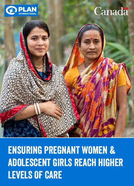 Ensuring Pregnant Women & Adolescent Girls Reach Higher Levels of Care report cover