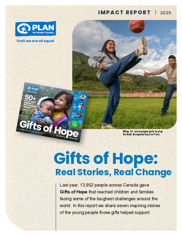 Gifts of Hope 2025 report cover