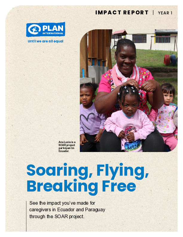 SOAR: Strengthening the Organization, Agency, and Right of Women Care Workers, Year 1 cover