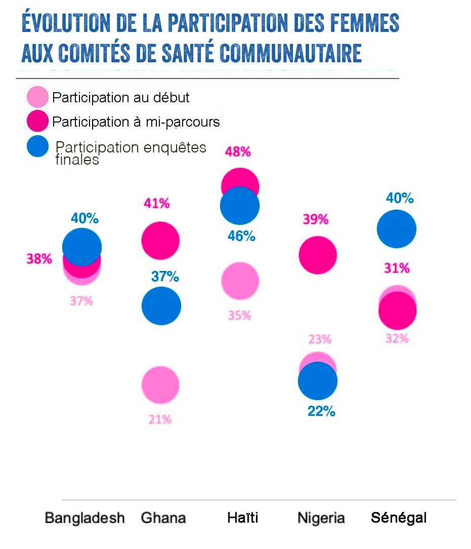 Community health committees membership chart