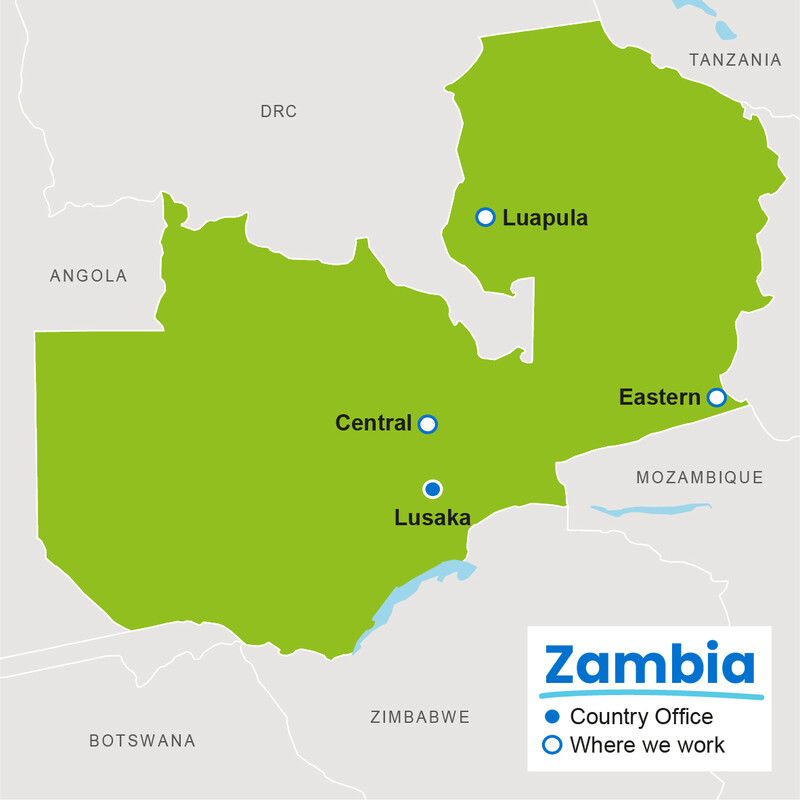 Map of Zambia