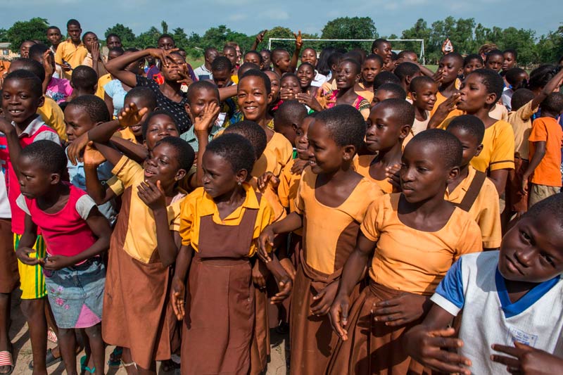 Group of children